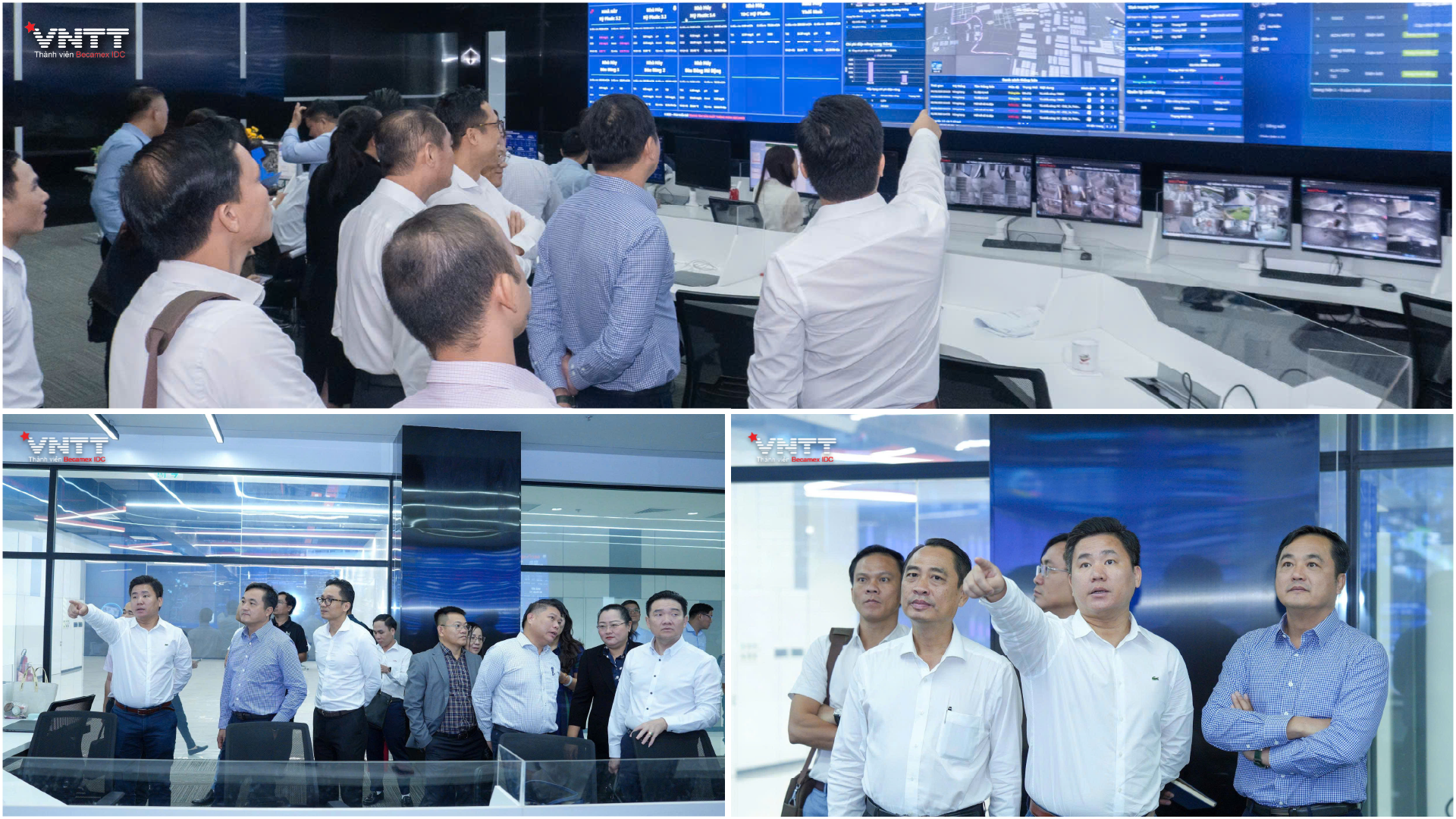 Giám đốc Sở Công Thương TP.HCM cùng đoàn công tác liên ngành đến tham quan trung tâm IOC