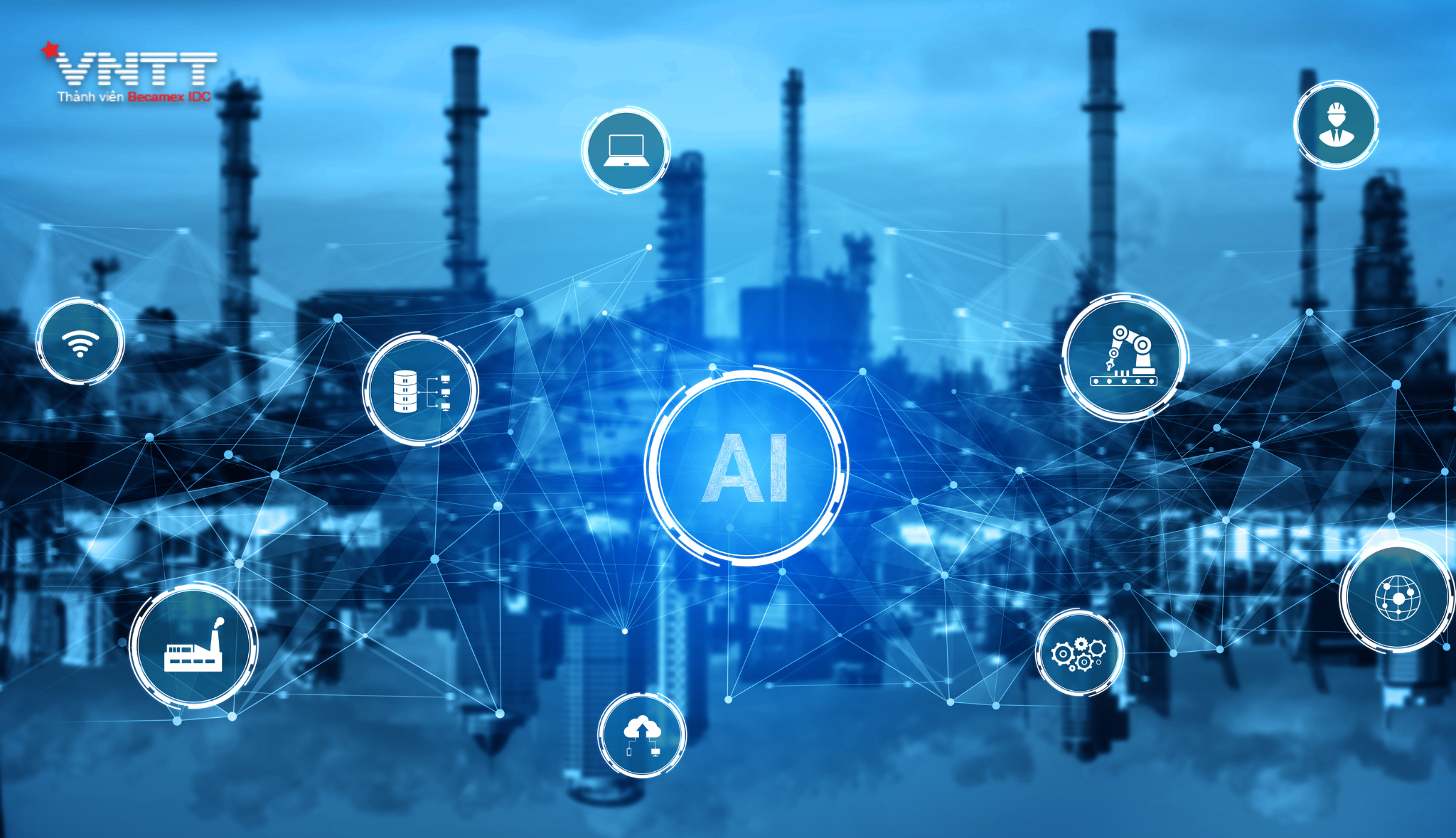 AI trong nhà máy thông minh: Giải pháp cho thiếu hụt lao động & tăng năng suất