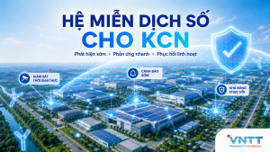 Hệ miễn dịch số giúp KCN phát hiện sớm, phản ứng nhanh và phục hồi linh hoạt. Ảnh: VNTT