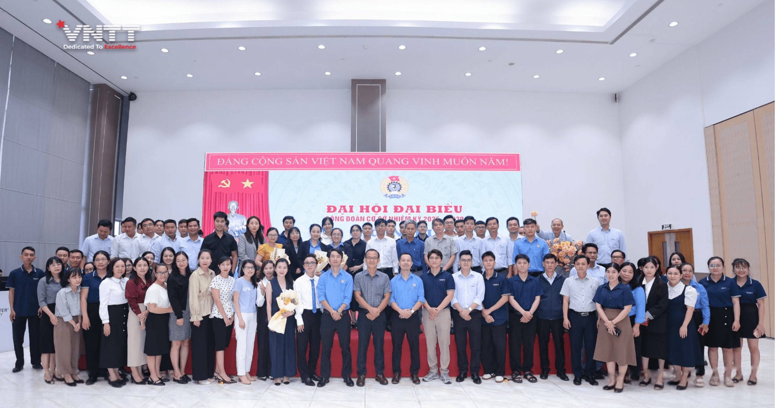 ĐẠI HỘI CÔNG ĐOÀN CƠ SỞ VNTT NHIỆM KỲ 2025–2030 & HỘI NGHỊ NGƯỜI LAO ĐỘNG NĂM 2025