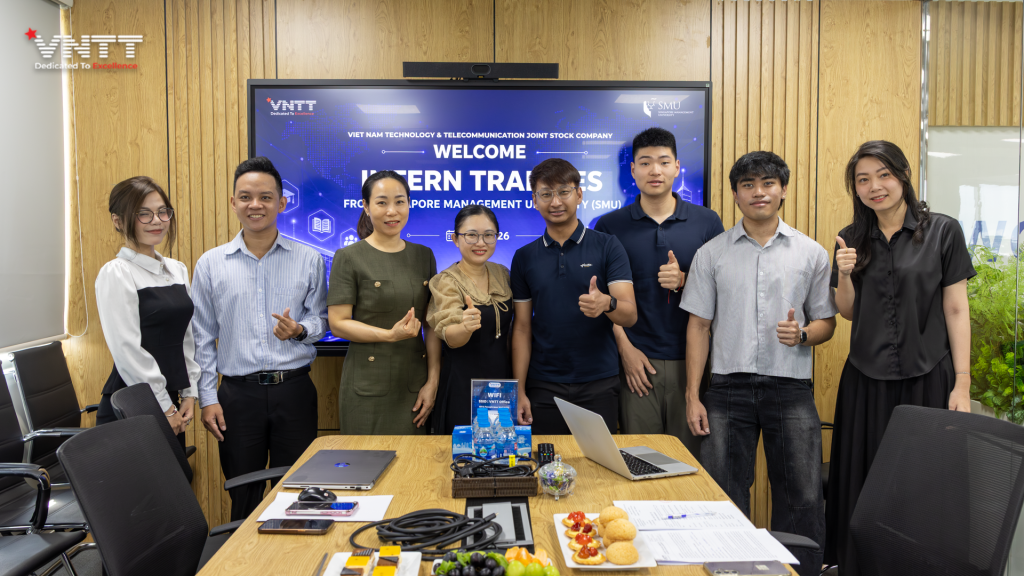 VNTT Chào Đón Thực Tập Sinh Quốc Tế Từ Singapore Management University