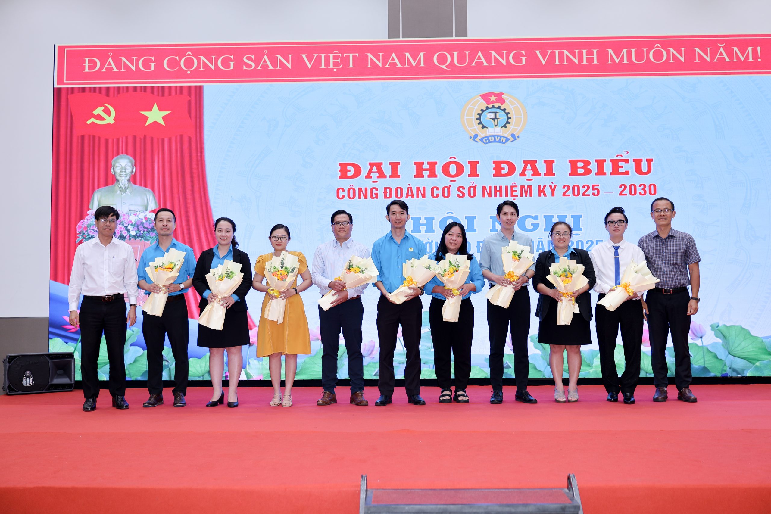 Ban Chấp hành Công đoàn Cơ sở VNTT nhiệm kỳ 2025–2030