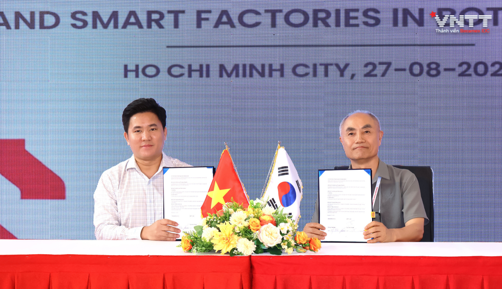 VNTT và SmarterBuild ký kết Bản Ghi Nhớ hợp tác phát triển dự án Thành phố Thông minh và Công nghiệp Thông minh