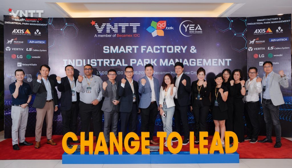 VNTT Đồng Hành Chuyển Đổi Số Nhà Máy Tại Khu Công Nghiệp Thông Minh TPHCM