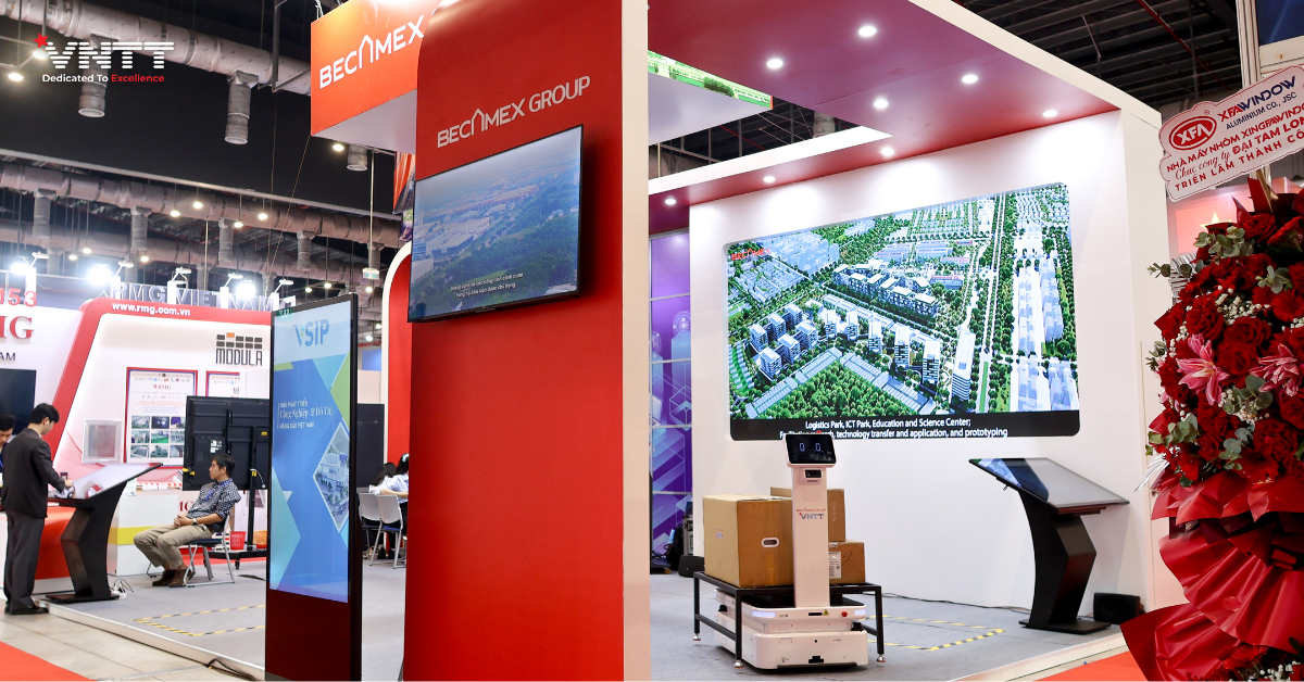 VNTT Tham Gia Triển Lãm – Diễn Đàn Công Nghiệp Hỗ Trợ 2025