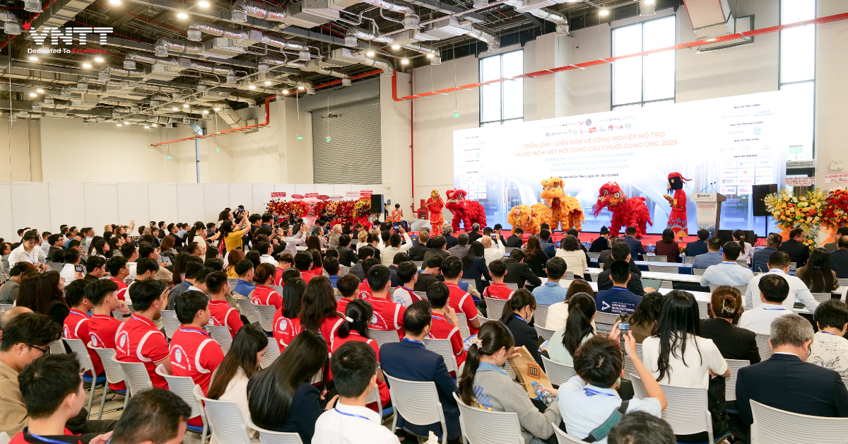 VNTT Tham Gia Triển Lãm – Diễn Đàn Công Nghiệp Hỗ Trợ 2025