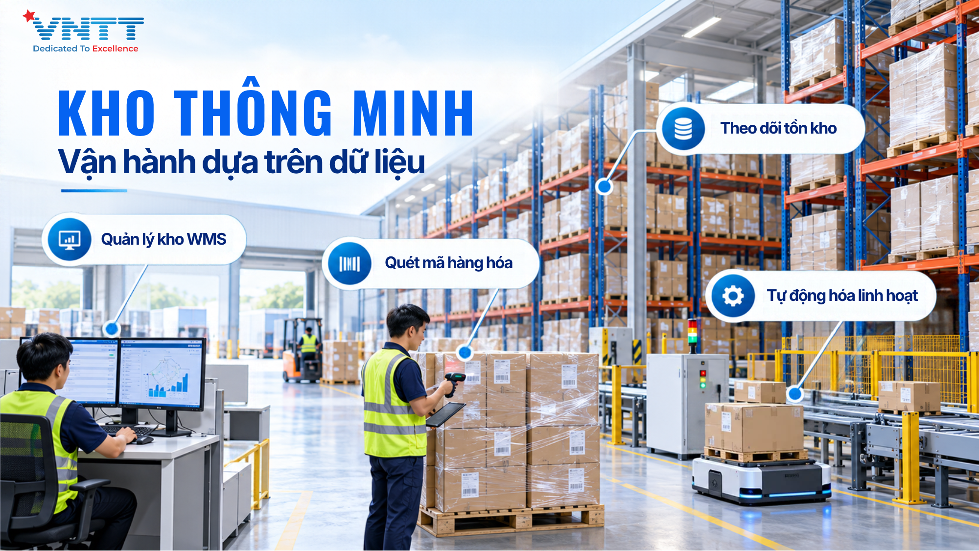 Kho Truyền Thống Và Kho Thông Minh: Doanh Nghiệp Nên Chọn Mô Hình Nào? Ảnh:VNTT