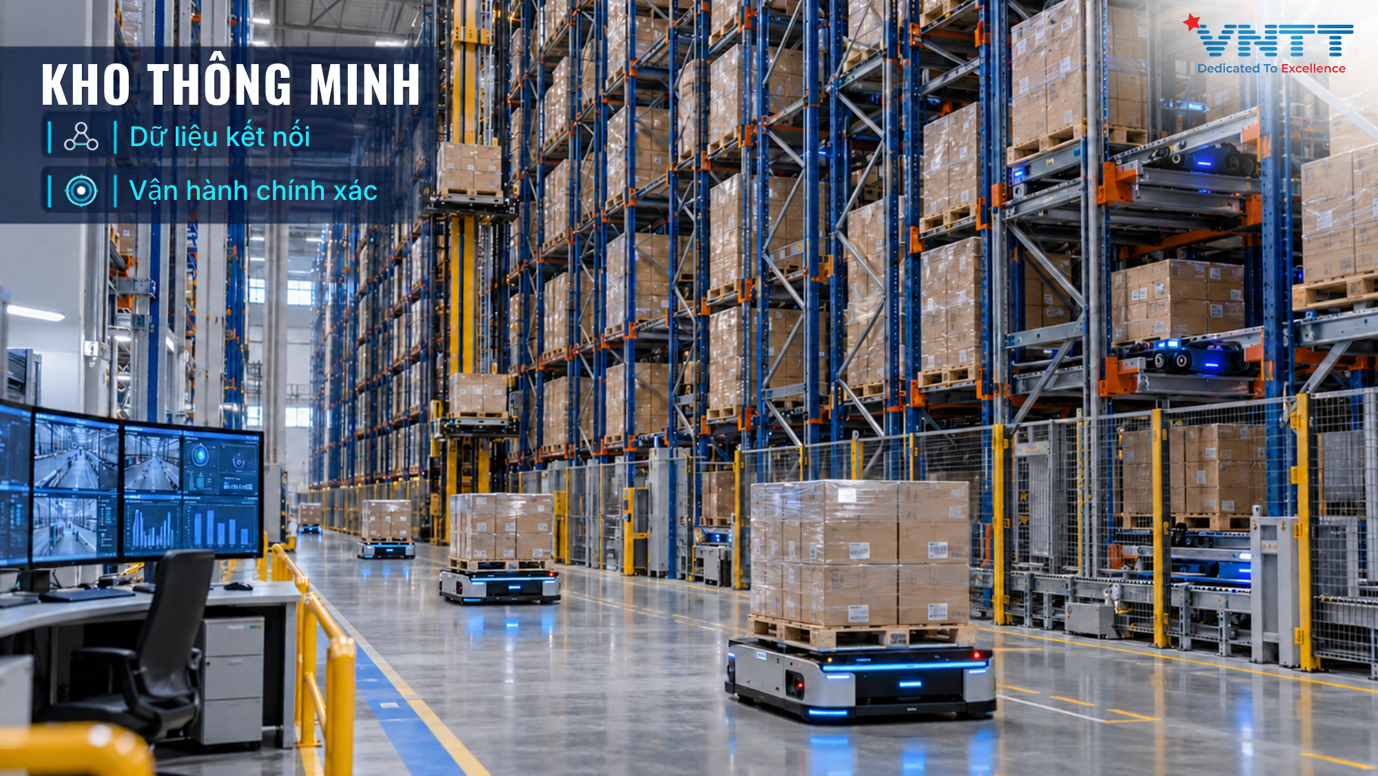 Kho Truyền Thống Và Kho Thông Minh: Doanh Nghiệp Nên Chọn Mô Hình Nào? Ảnh:VNTT